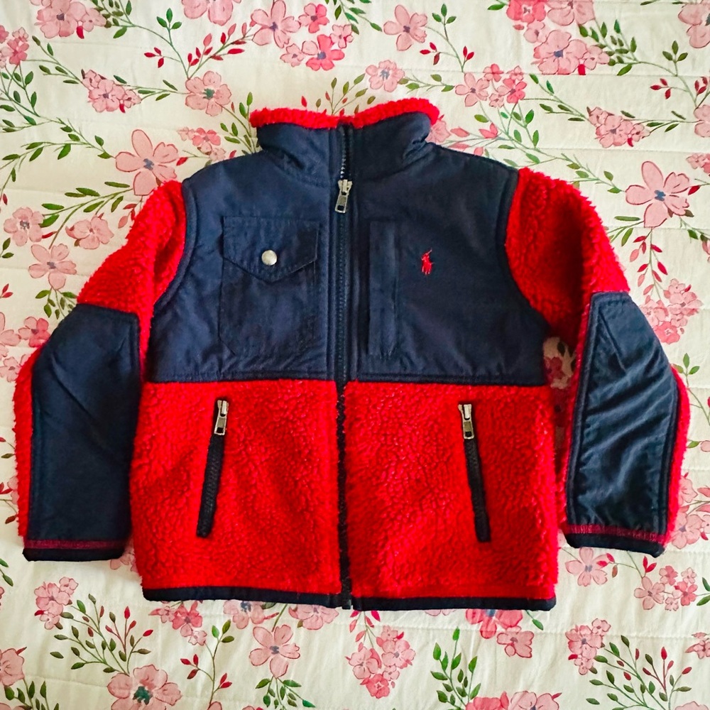 Ralph Lauren Polo Red and Blue Jacket